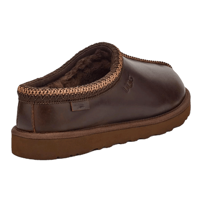UGG Tasman LTHR Regen Slipper Ironwood Back