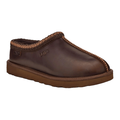 UGG Tasman LTHR Regen Slipper Ironwood Side