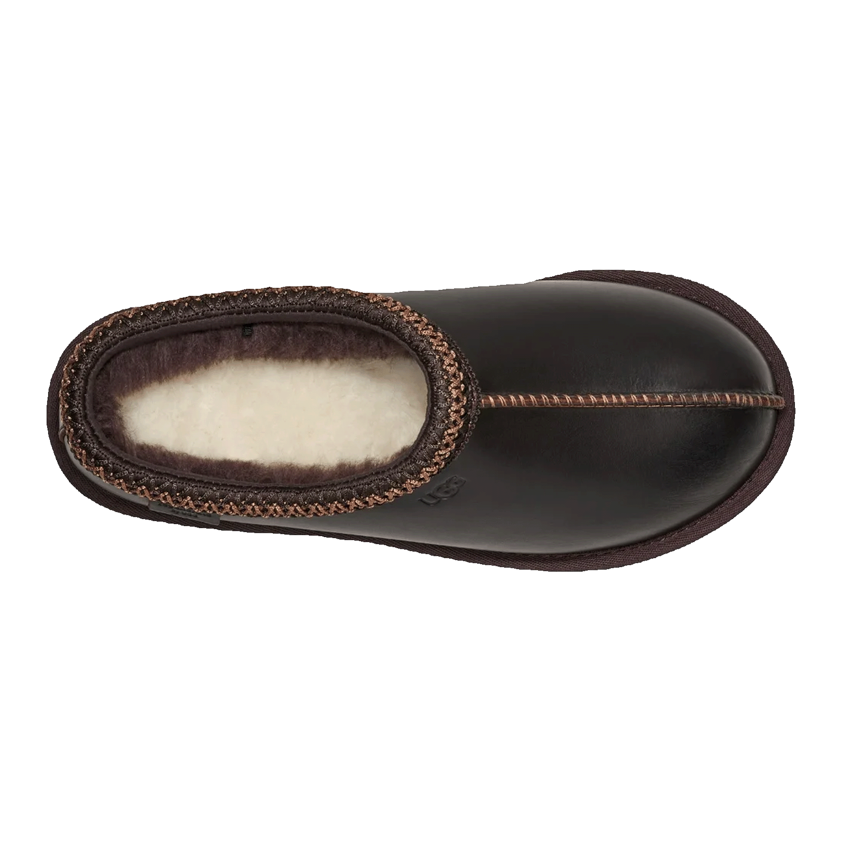 UGG Tasman LTHR Regen Slipper Ironwood (W) Oben