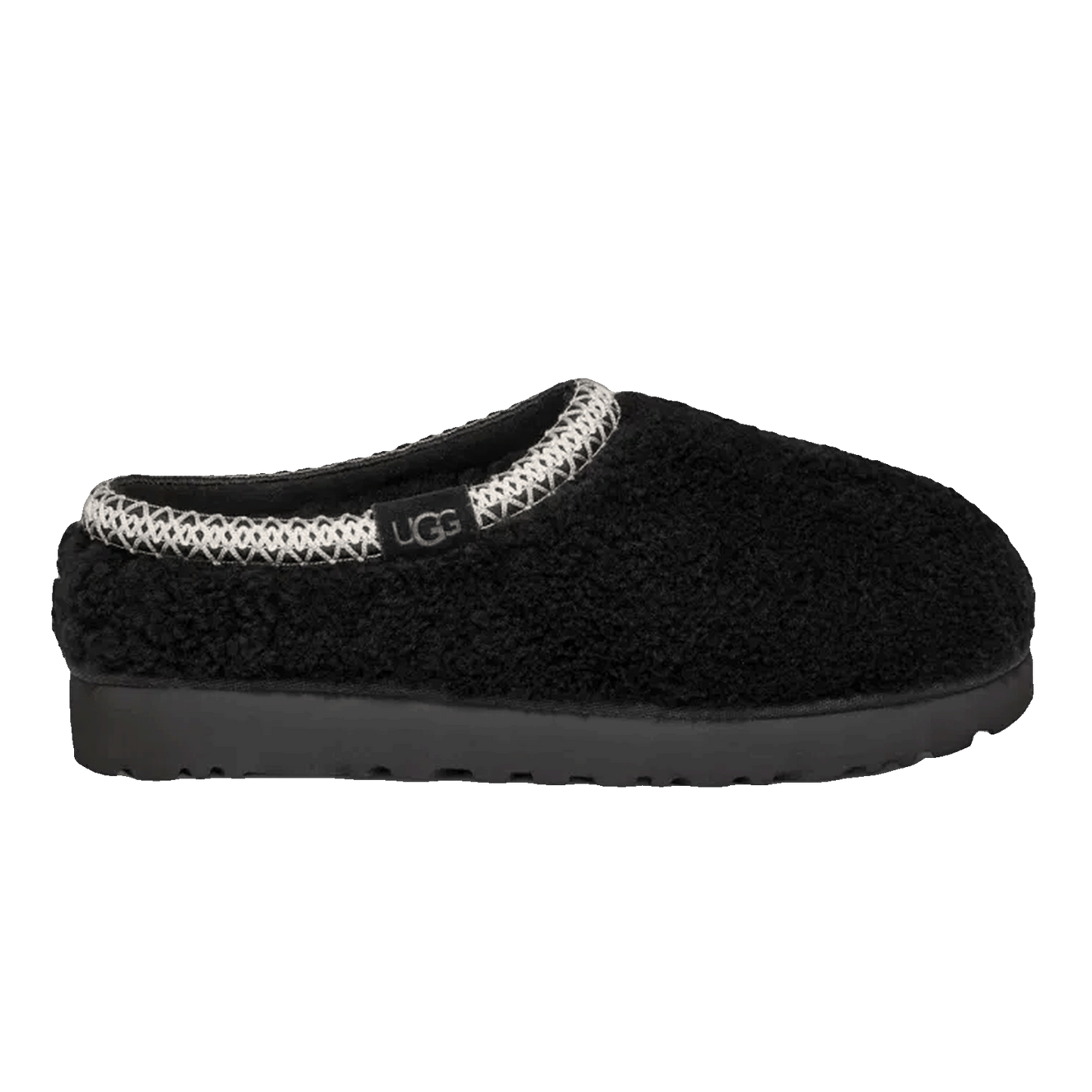 UGG Tasman Maxi Curly Slipper Black (W)
