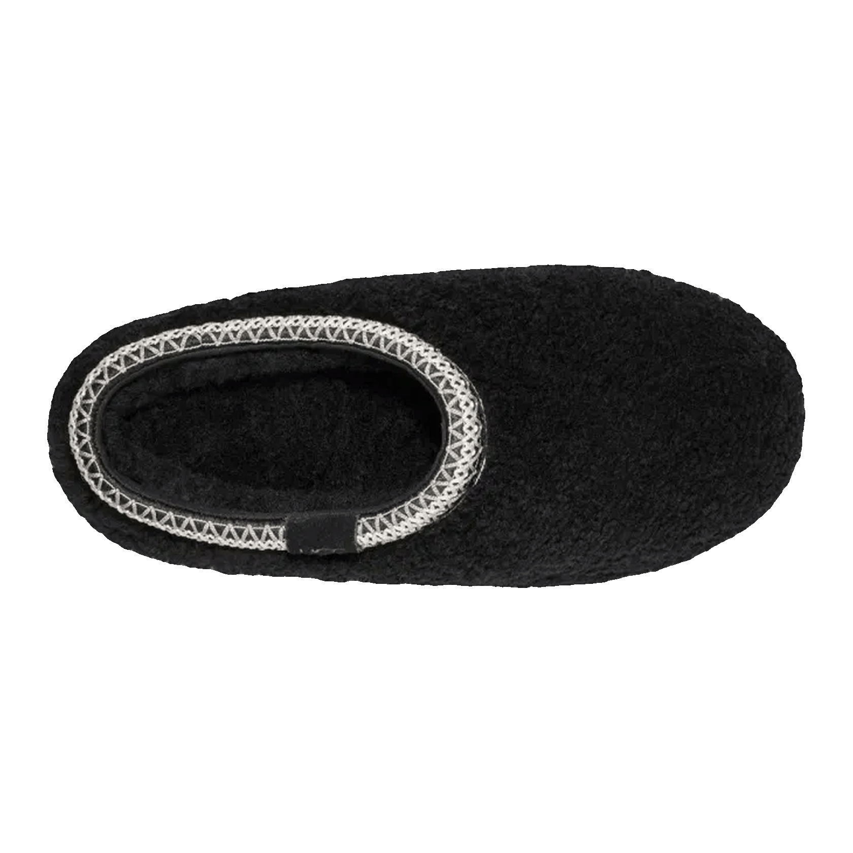 UGG Tasman Maxi Curly Slipper Black (W) Oben