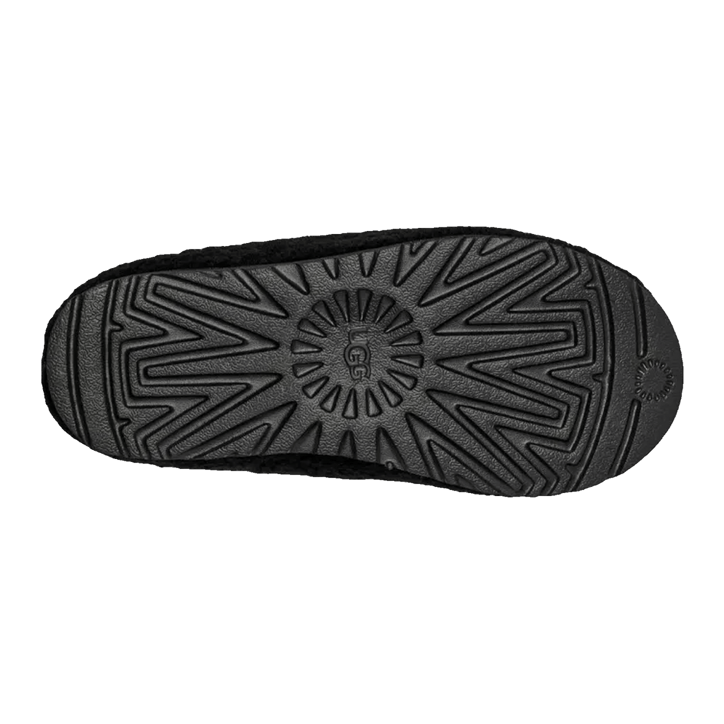 UGG Tasman Maxi Curly Slipper Black (W) Sohle