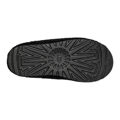 UGG Tasman Maxi Curly Slipper Black (W) Sohle