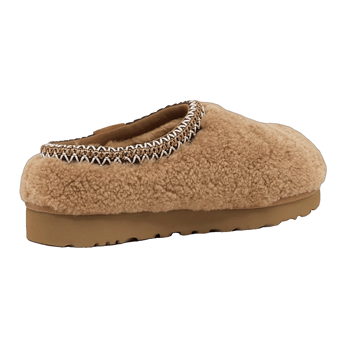 UGG Tasman Maxi Curly Slipper Chestnut (W) Back