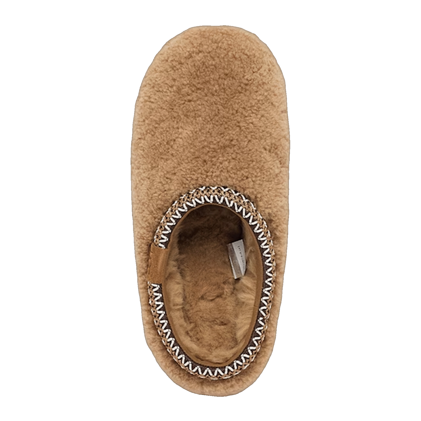 UGG Tasman Maxi Curly Slipper Chestnut (W) Oben