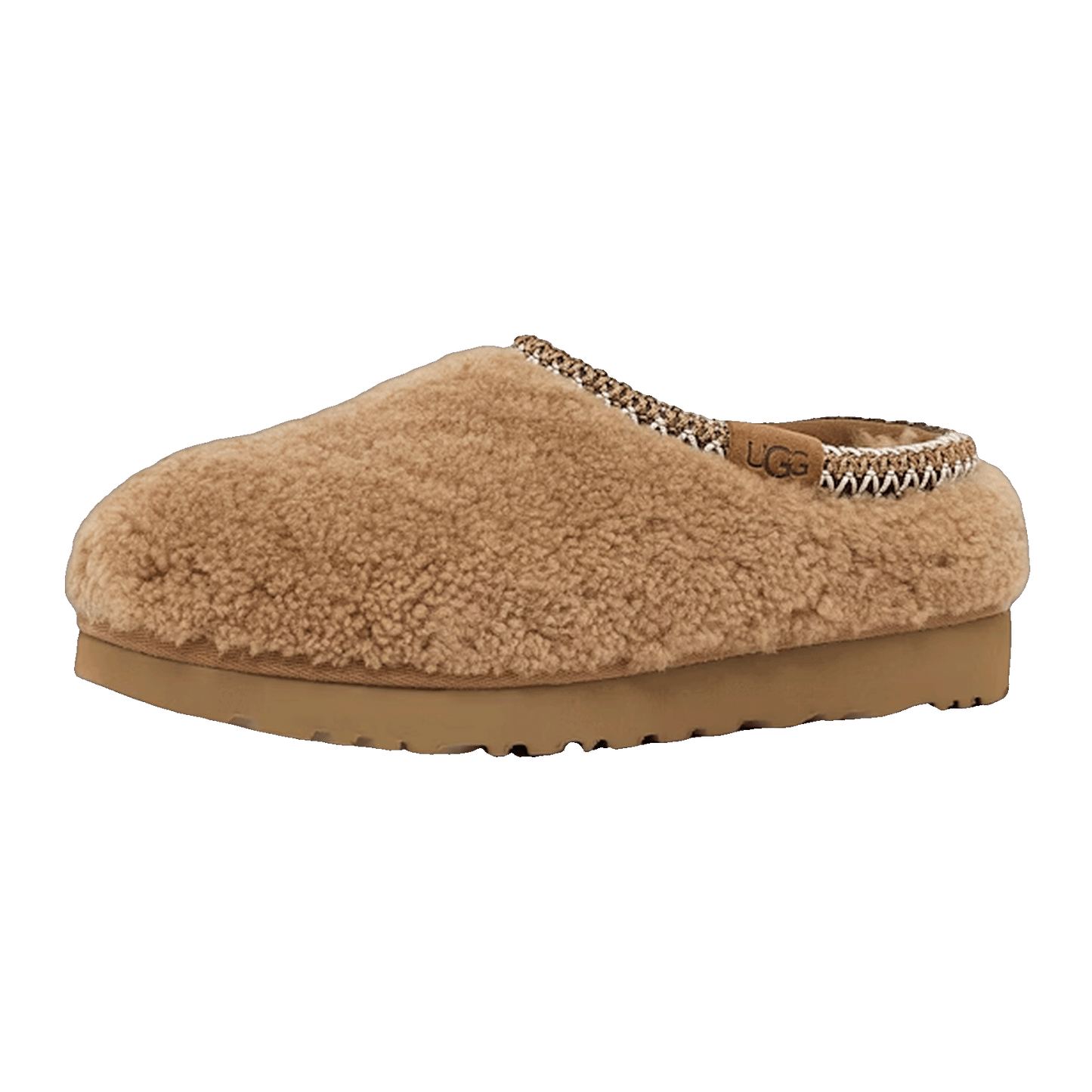 UGG Tasman Maxi Curly Slipper Chestnut (W) Side