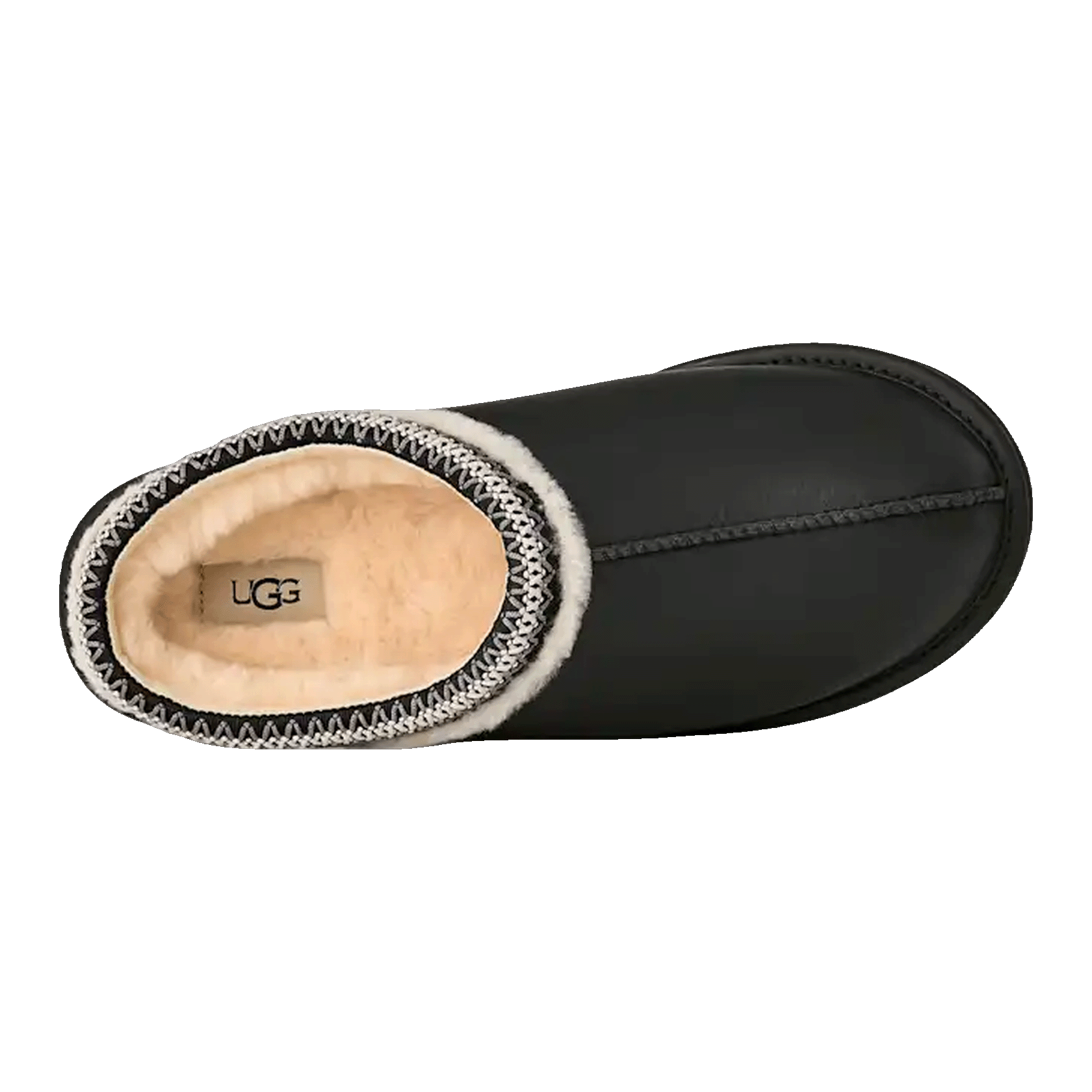 UGG Tasman Noir Slipper Black Oben