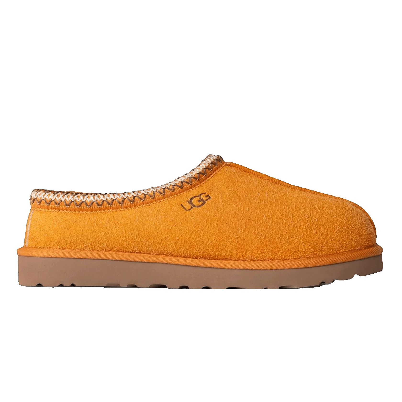 UGG Tasman Shaggy Suede Slipper Dark Apricot