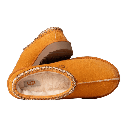 UGG Tasman Shaggy Suede Slipper Dark Apricot Oben