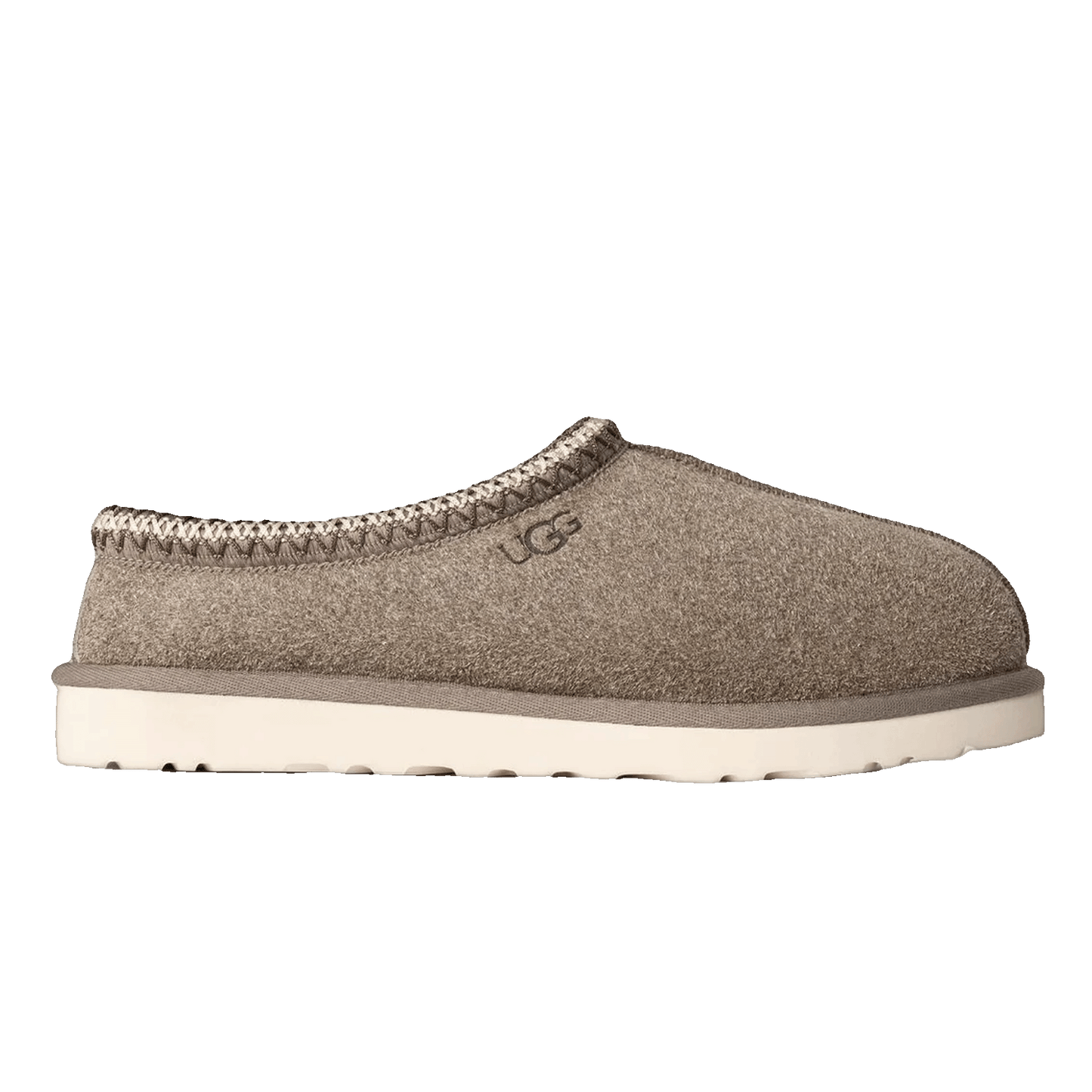 UGG Tasman Shaggy Suede Slipper Smoke Plume