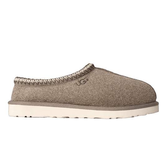 UGG Tasman Shaggy Suede Slipper Smoke Plume