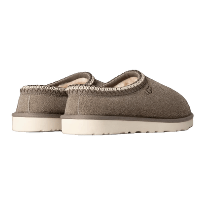 UGG Tasman Shaggy Suede Slipper Smoke Plume Back