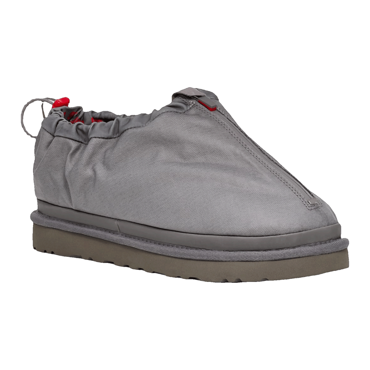 UGG Tasman Shroud Zip Slipper Dark Grey Side