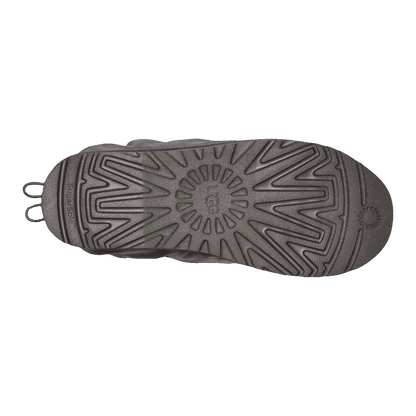 UGG Tasman Shroud Zip Slipper Dark Grey Sohle