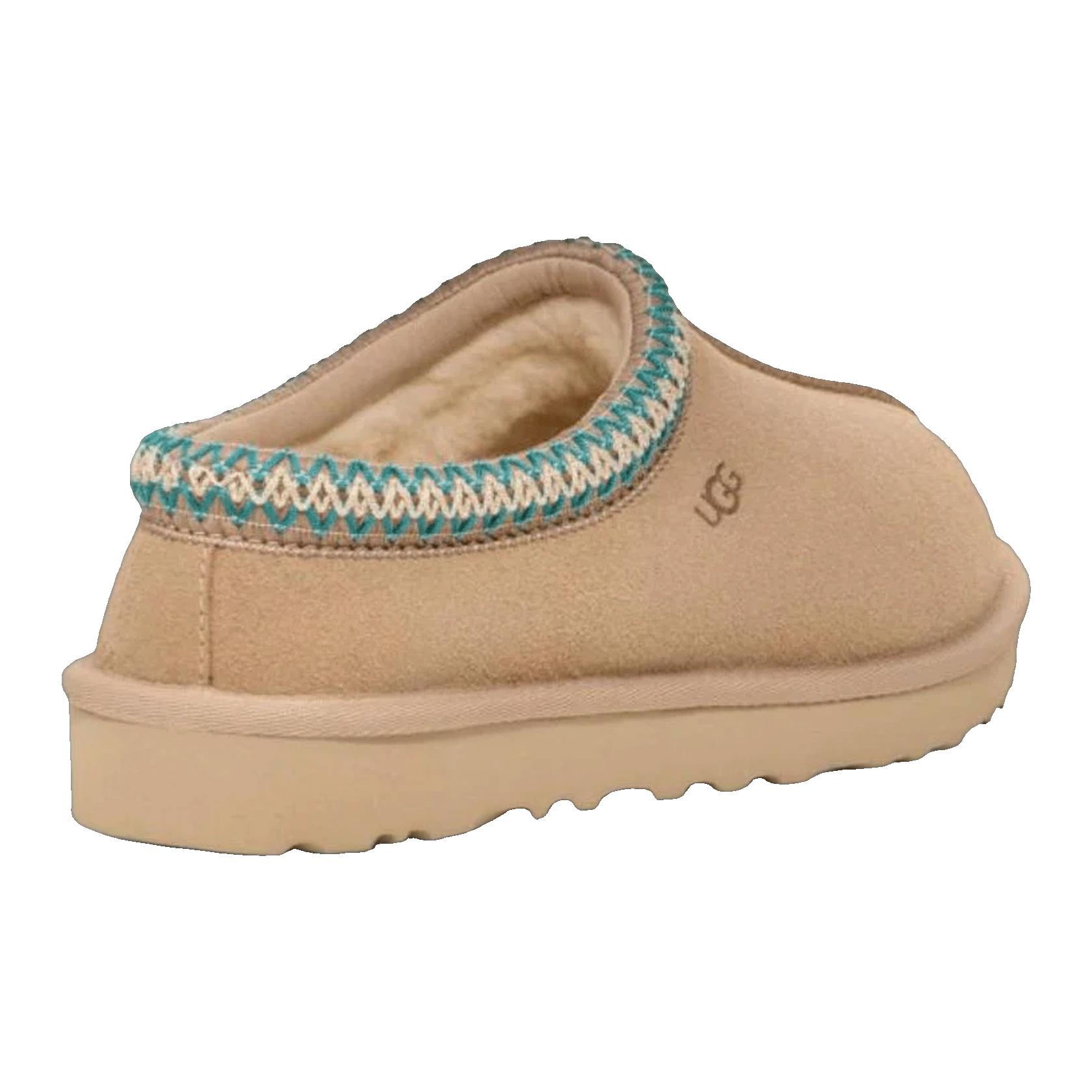 UGG Tasman Slipper Driftwood White Pepper (W) Back