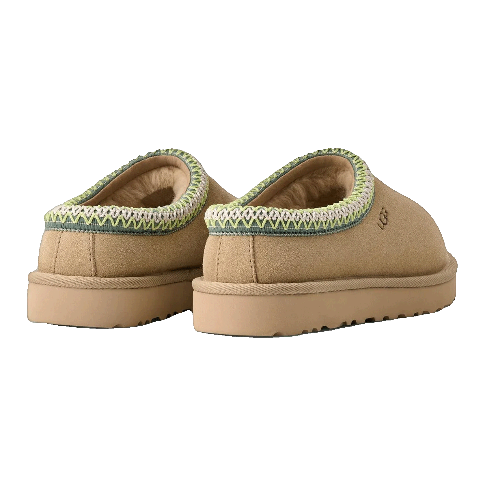 UGG Tasman Slipper Mustard Seed Vibrant Green (W) Back
