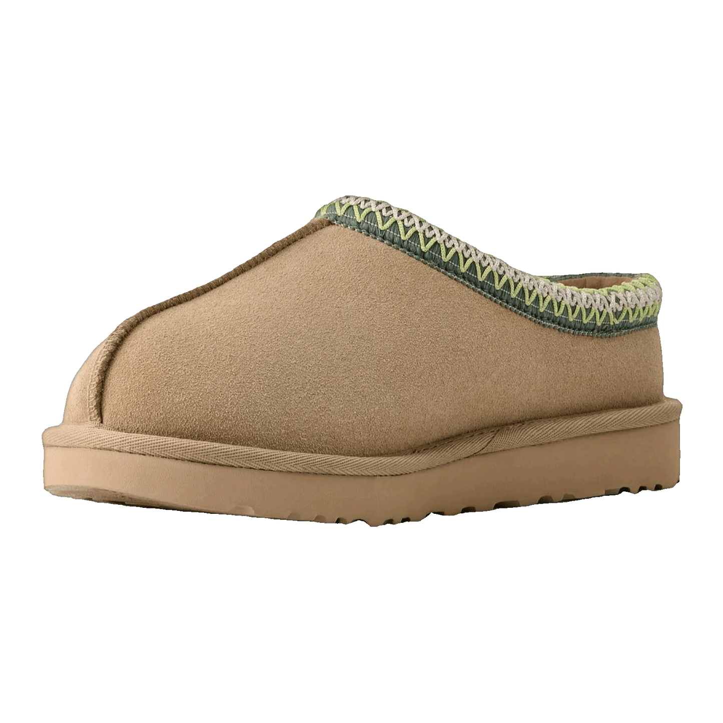 UGG Tasman Slipper Mustard Seed Vibrant Green (W) Side