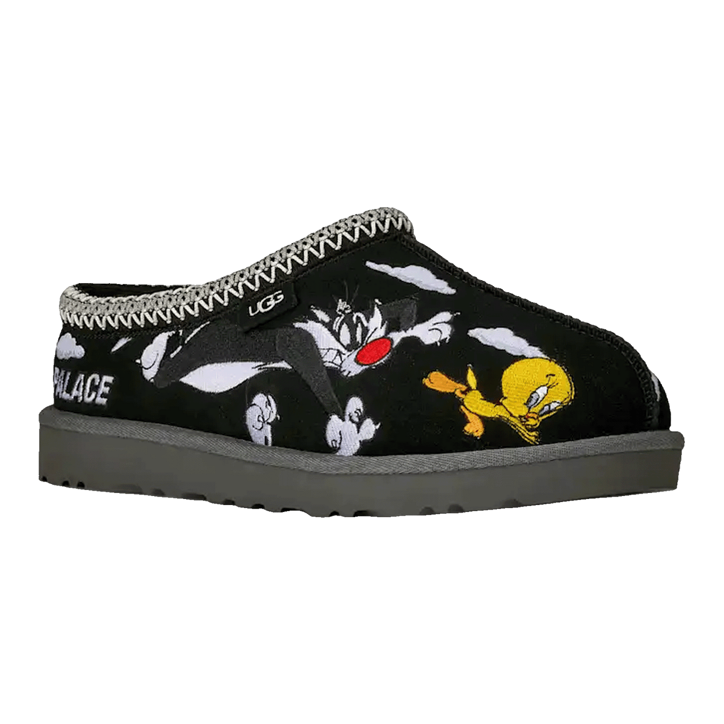 UGG Tasman Slipper Palace x Looney Tunes Black Side 1181910-BLK