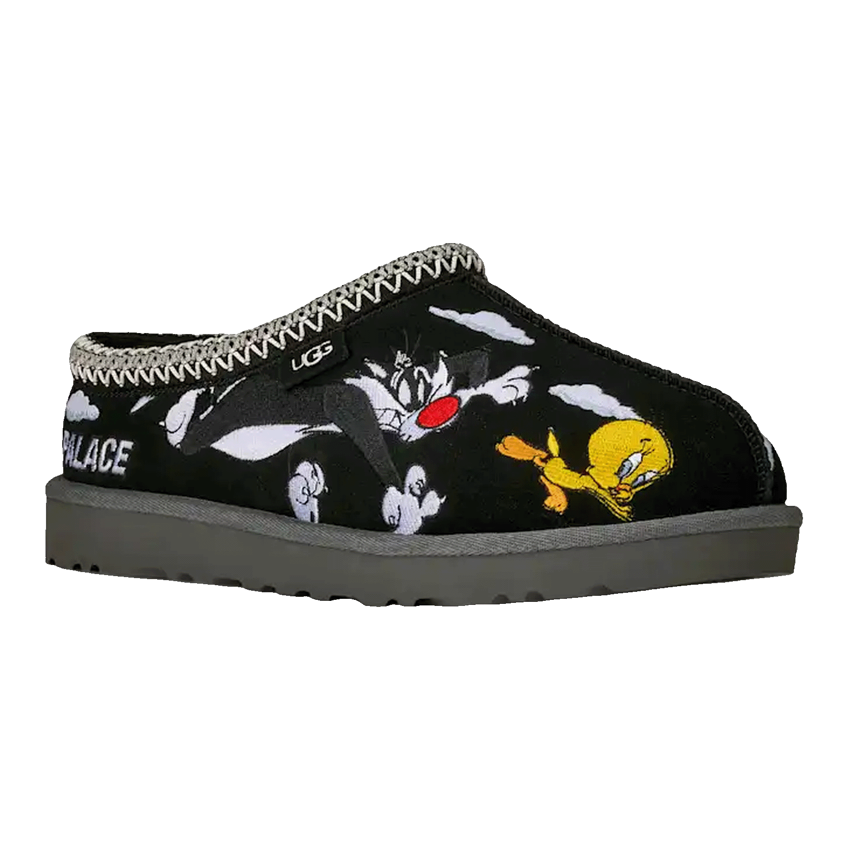 UGG Tasman Slipper Palace x Looney Tunes Black Side 1181910-BLK