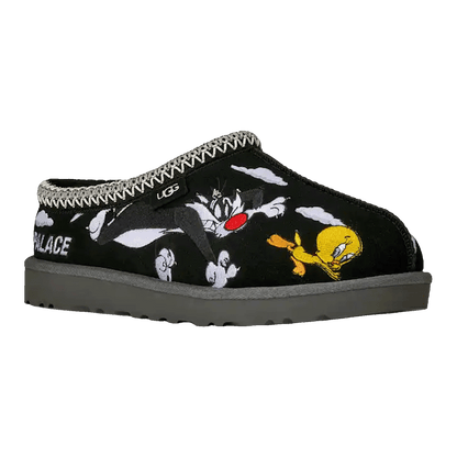 UGG Tasman Slipper Palace x Looney Tunes Black Side 1181910-BLK