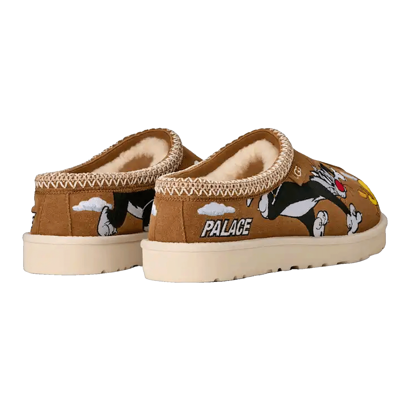 UGG Tasman Slipper Palace x Looney Tunes Chestnut Back 1181910-CHE
