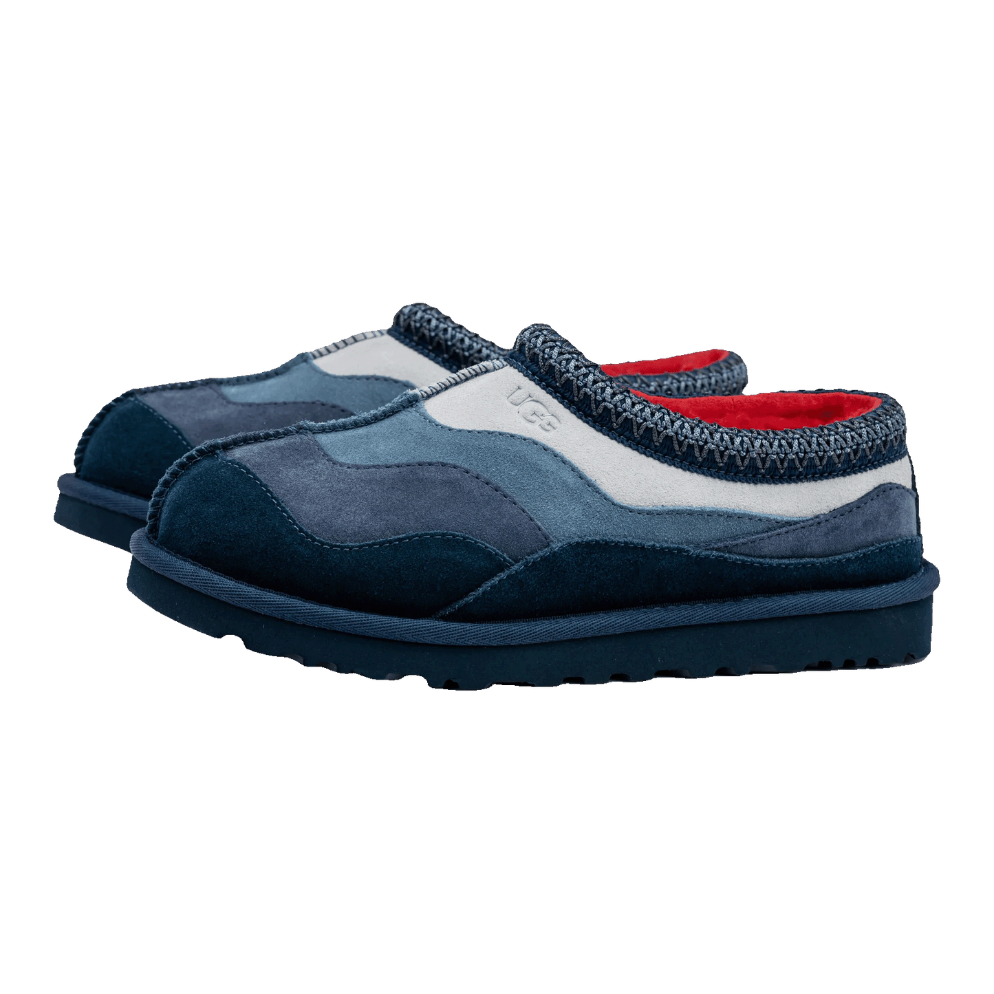 UGG Tasman Slipper Shoe Palace Painted Hills Blue Side