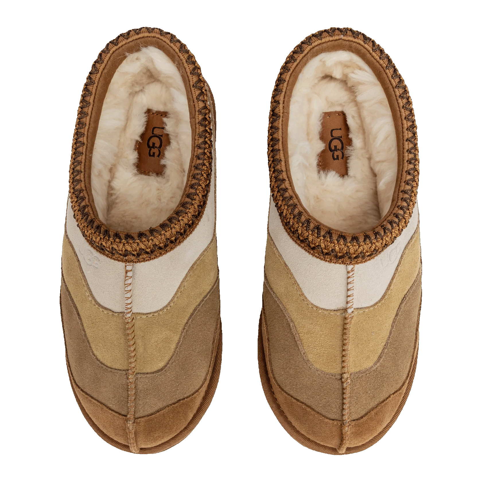 UGG Tasman Slipper Shoe Palace Painted Hills Chestnut Oben