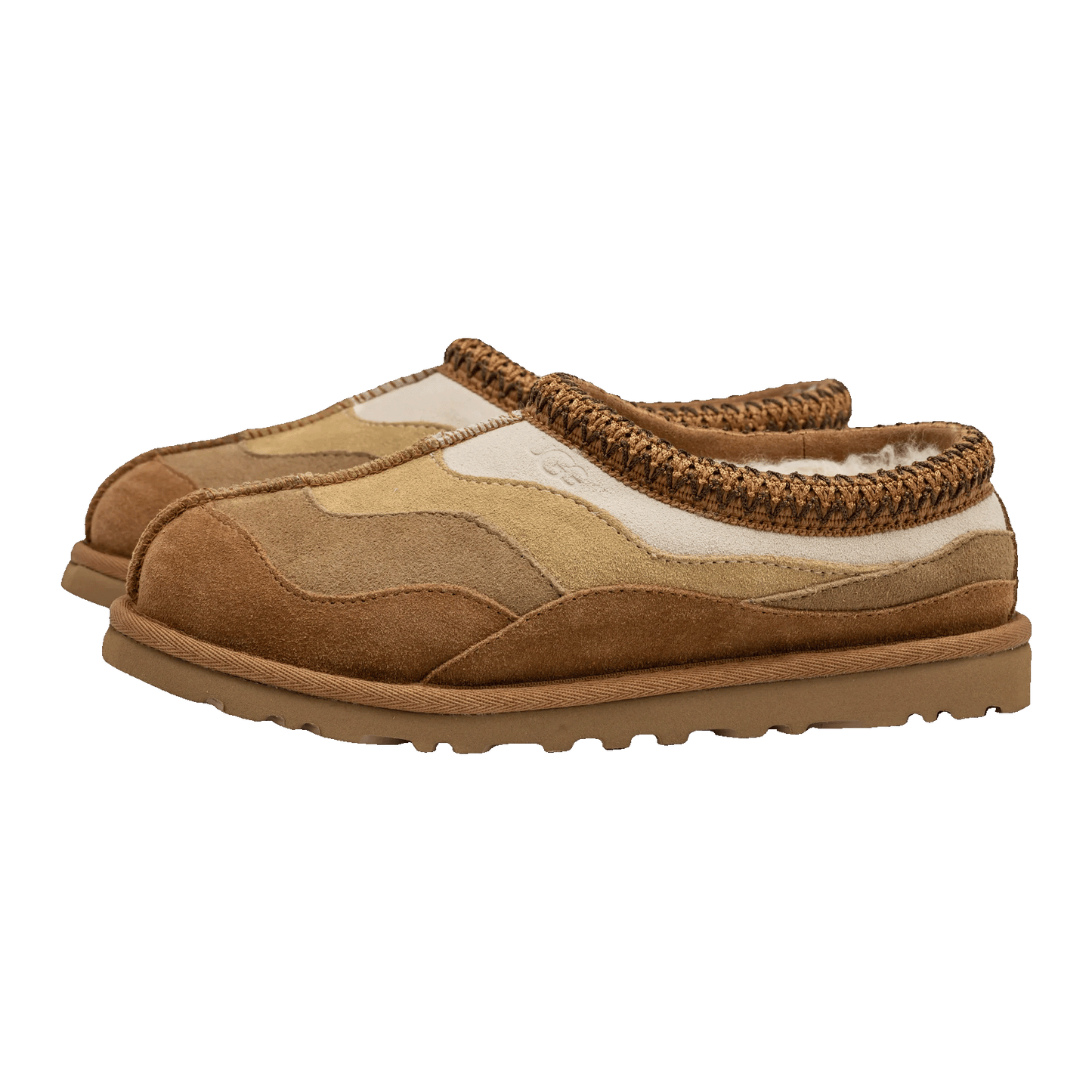 UGG Tasman Slipper Shoe Palace Painted Hills Chestnut Side