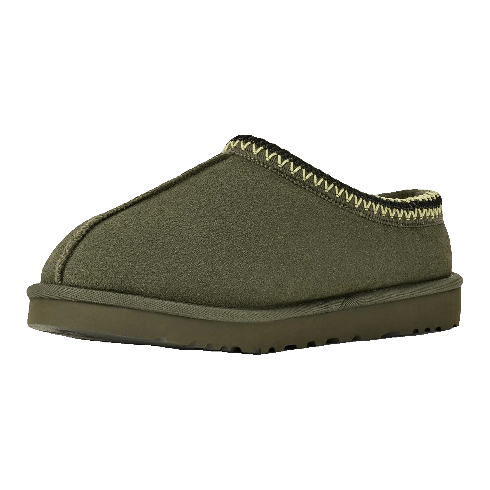 UGG Tasman Slipper Woodland Green Side
