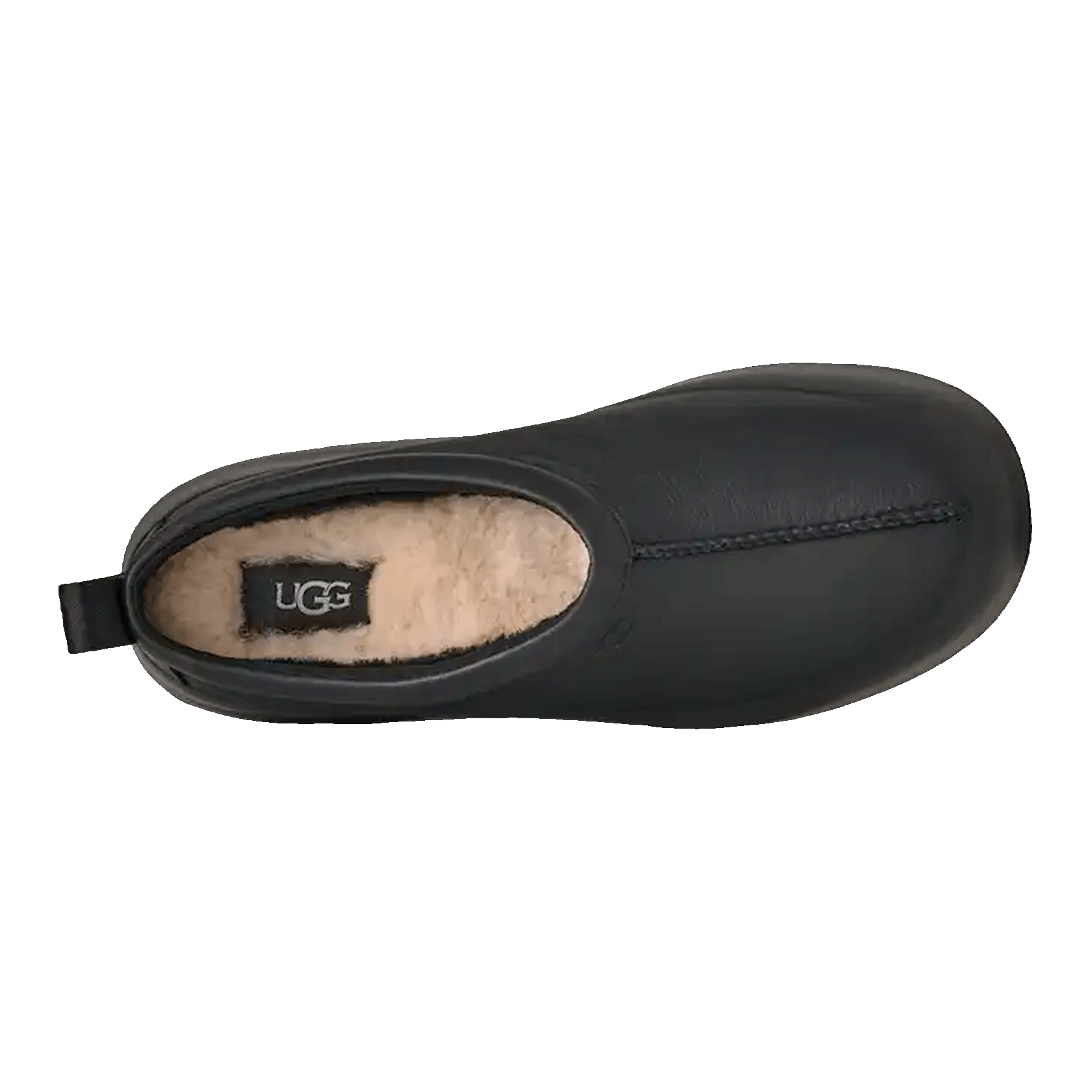 UGG Tasman StreetScape Leather Slipper Black Jasmine (W) Oben