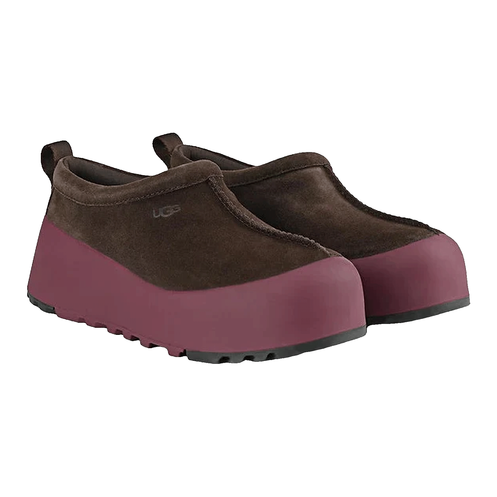 UGG Tasman StreetScape Slipper Dusted Cocoa Wild Grape (W) Side
