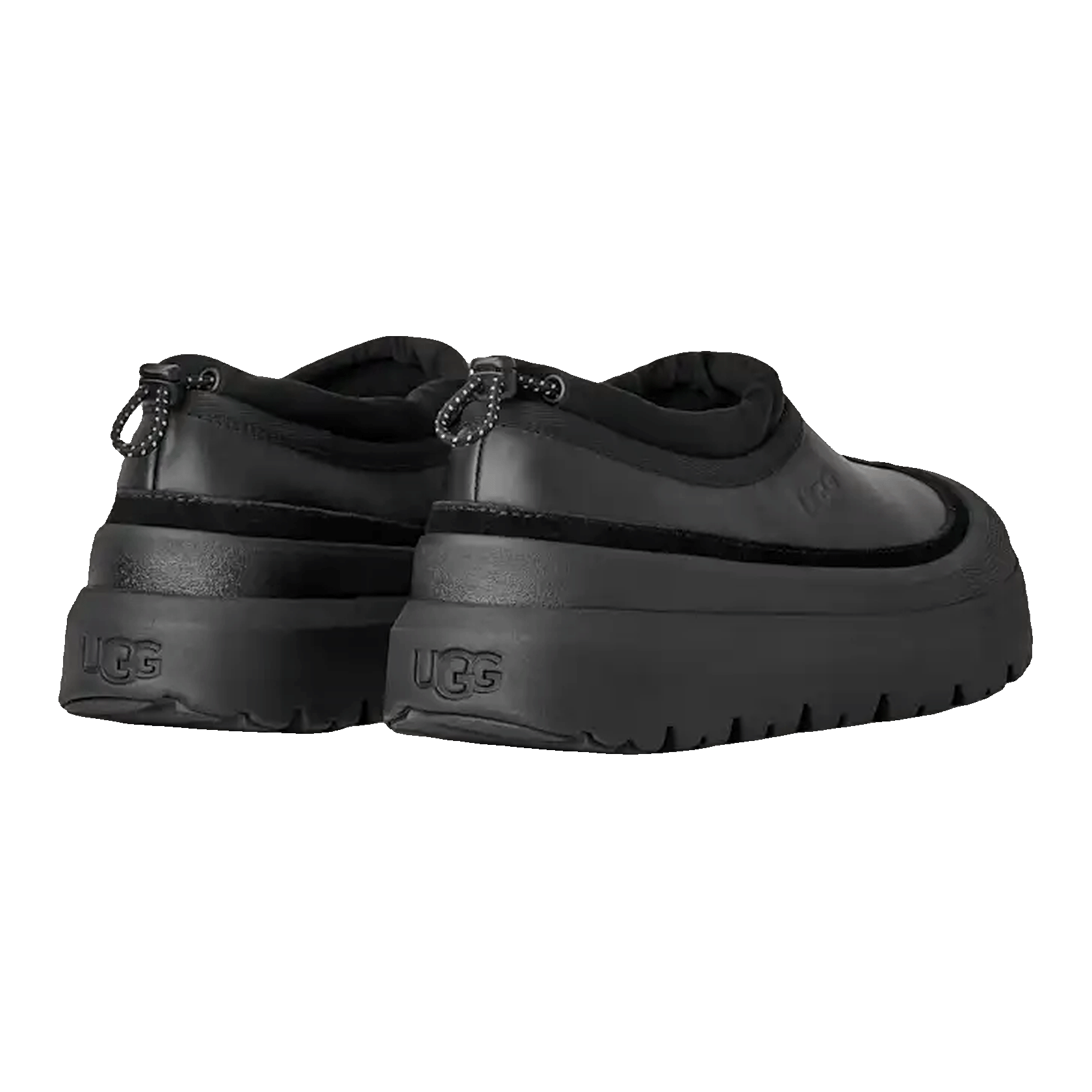 UGG Tasman Weather Hybrid Slipper Black Black Back