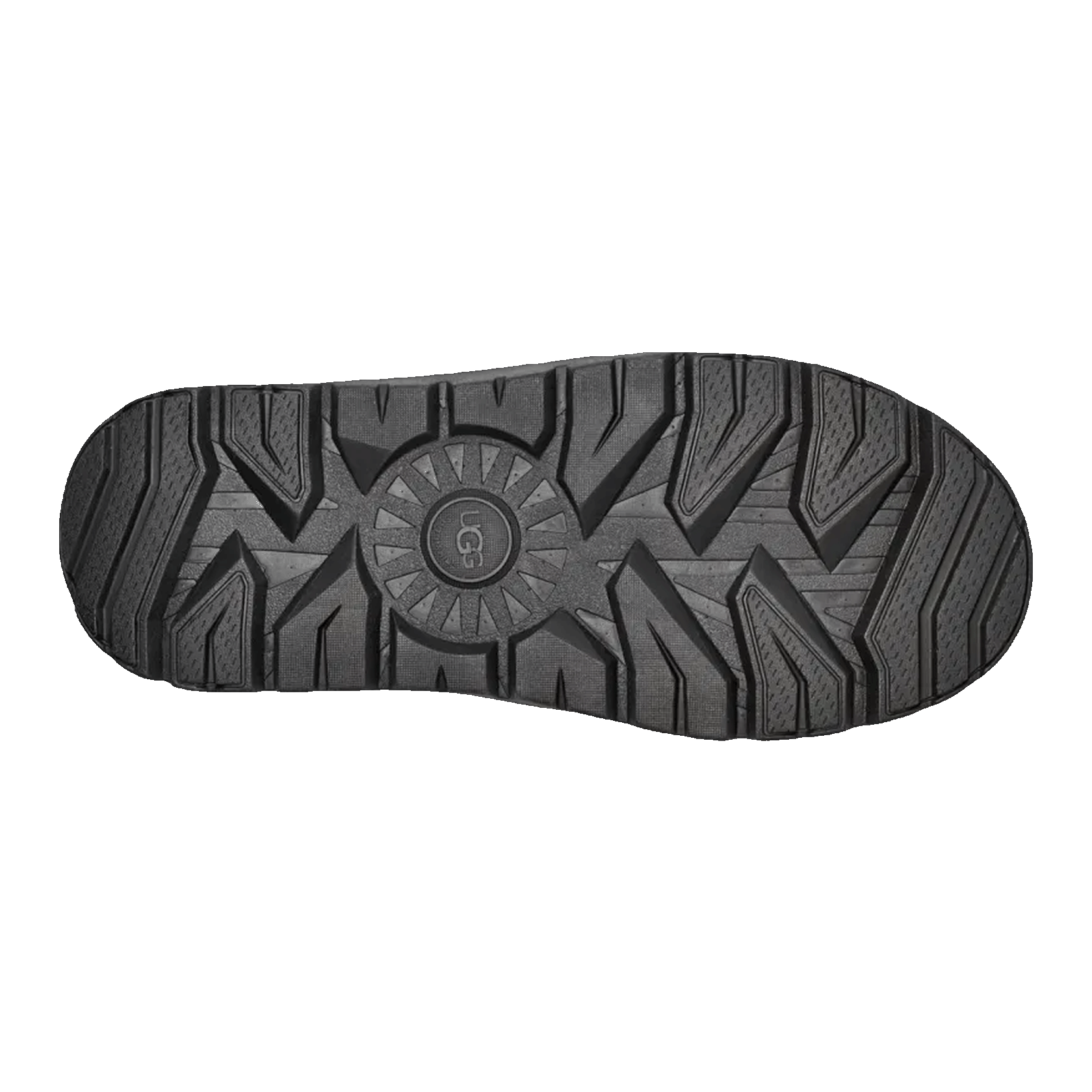 UGG Tasman Weather Hybrid Slipper Black Sohle