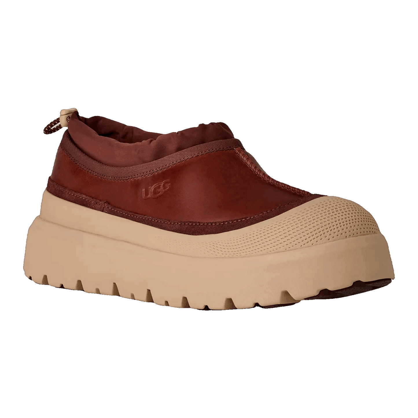 UGG Tasman Weather Hybrid Slipper Cordovan White Pepper Side