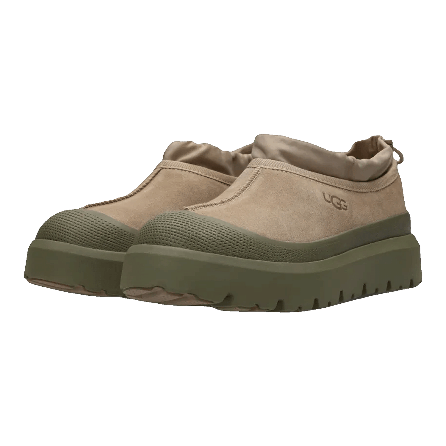 UGG Tasman Weather Hybrid Slipper Dune Burnt Olive Side