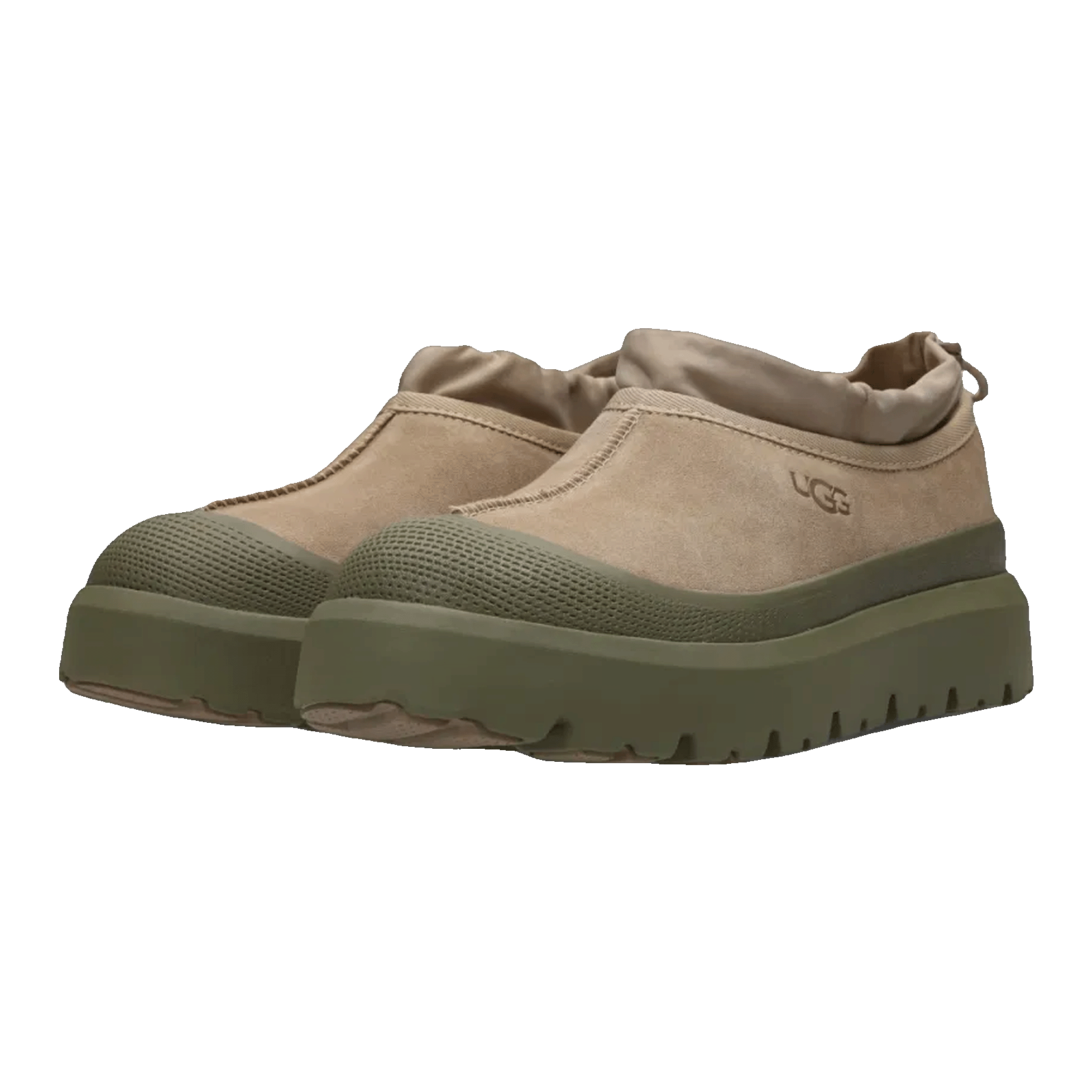UGG Tasman Weather Hybrid Slipper Dune Burnt Olive Side