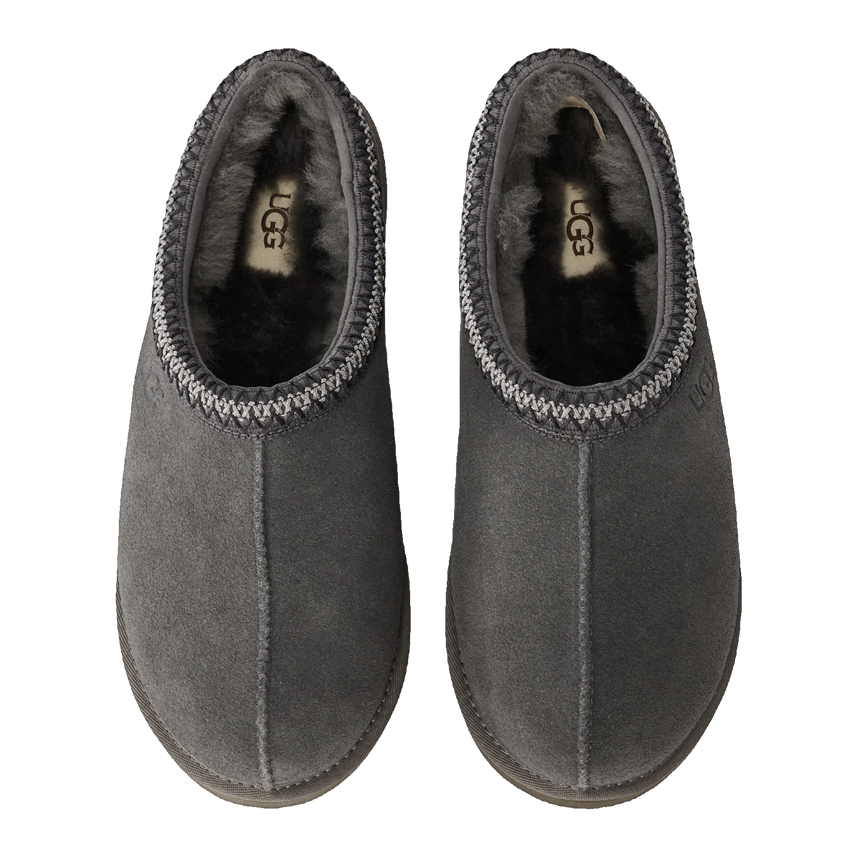 UGG Tasman Wool Slipper Grey Oben