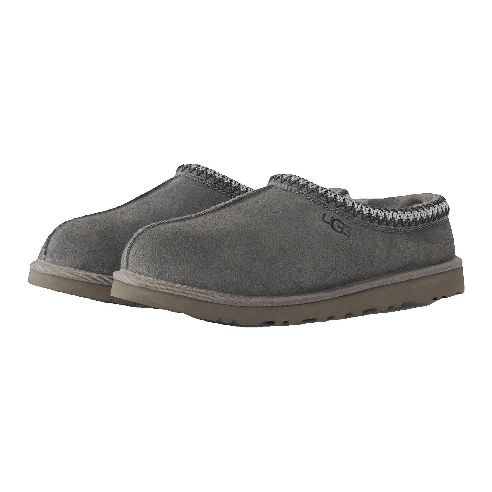UGG Tasman Wool Slipper Grey Side