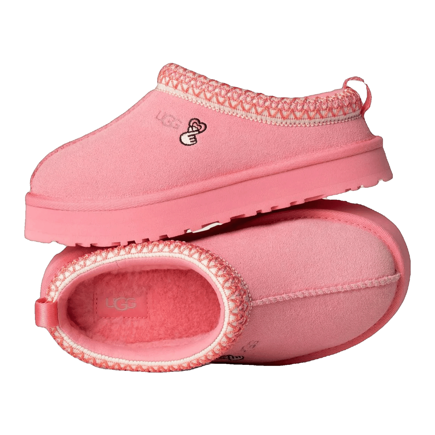 UGG Tazz Love '25 Slipper Tropical Pink (Kids) Oben