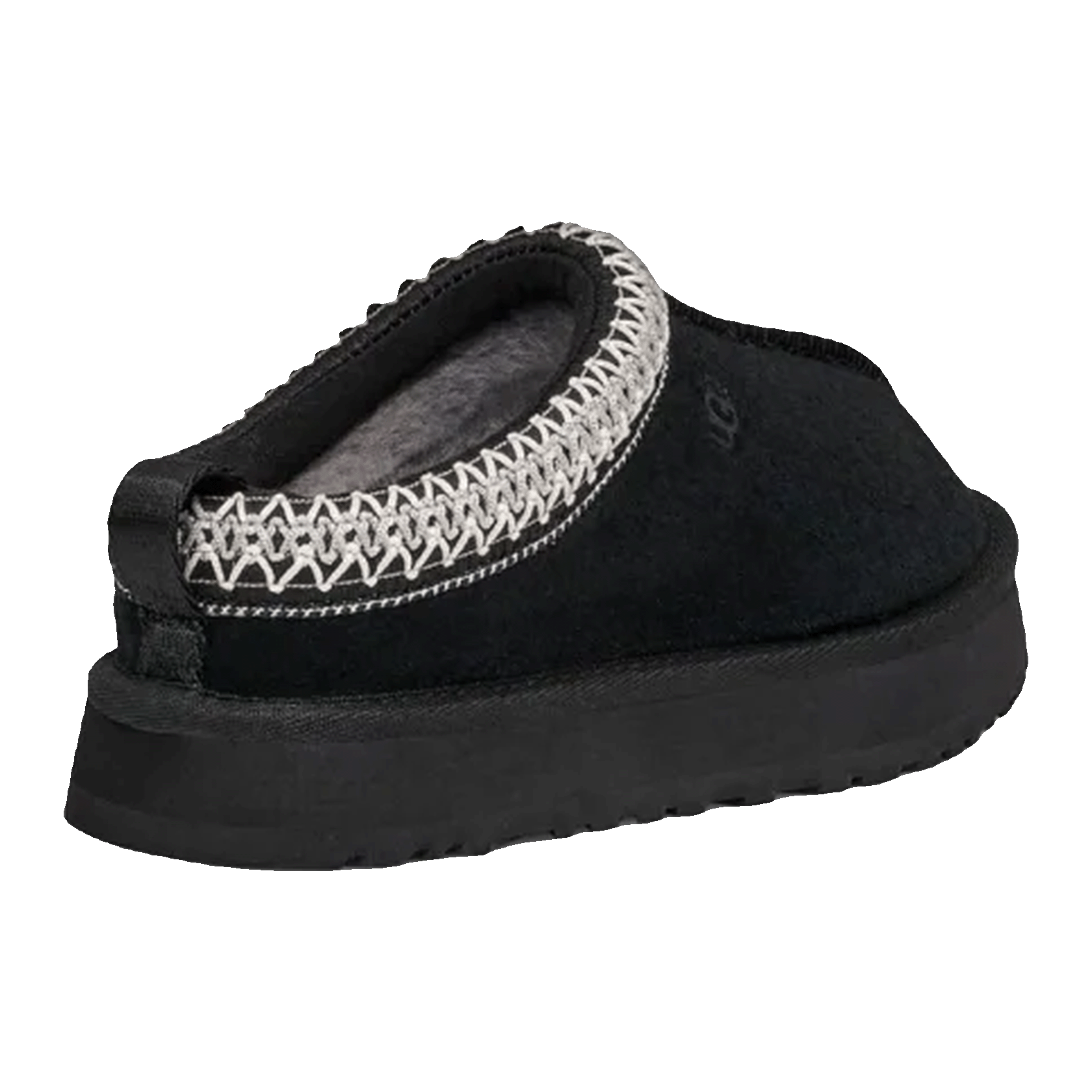 UGG Tazz Slipper Black (Kids) Back