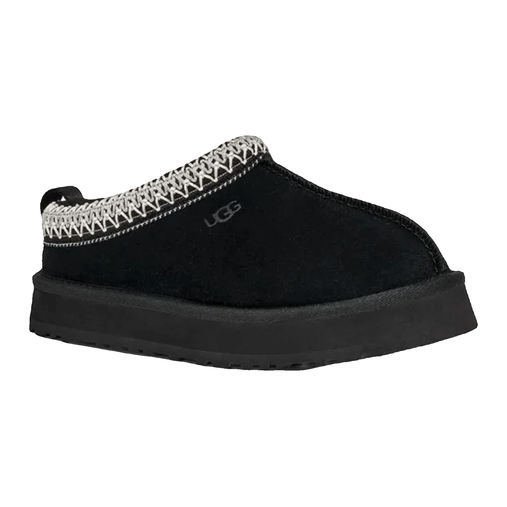 UGG Tazz Slipper Black (Kids) Side