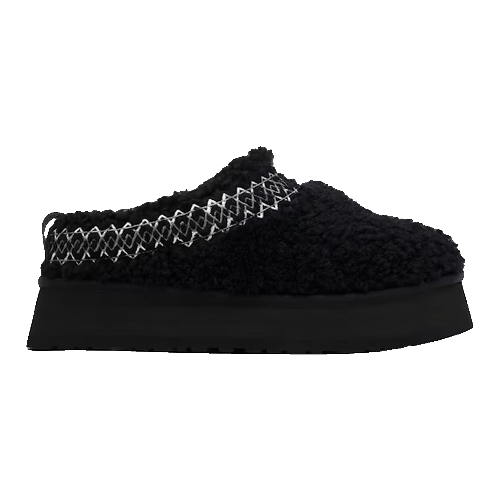 UGG Tazz Slipper Heritage Braid Black (W)