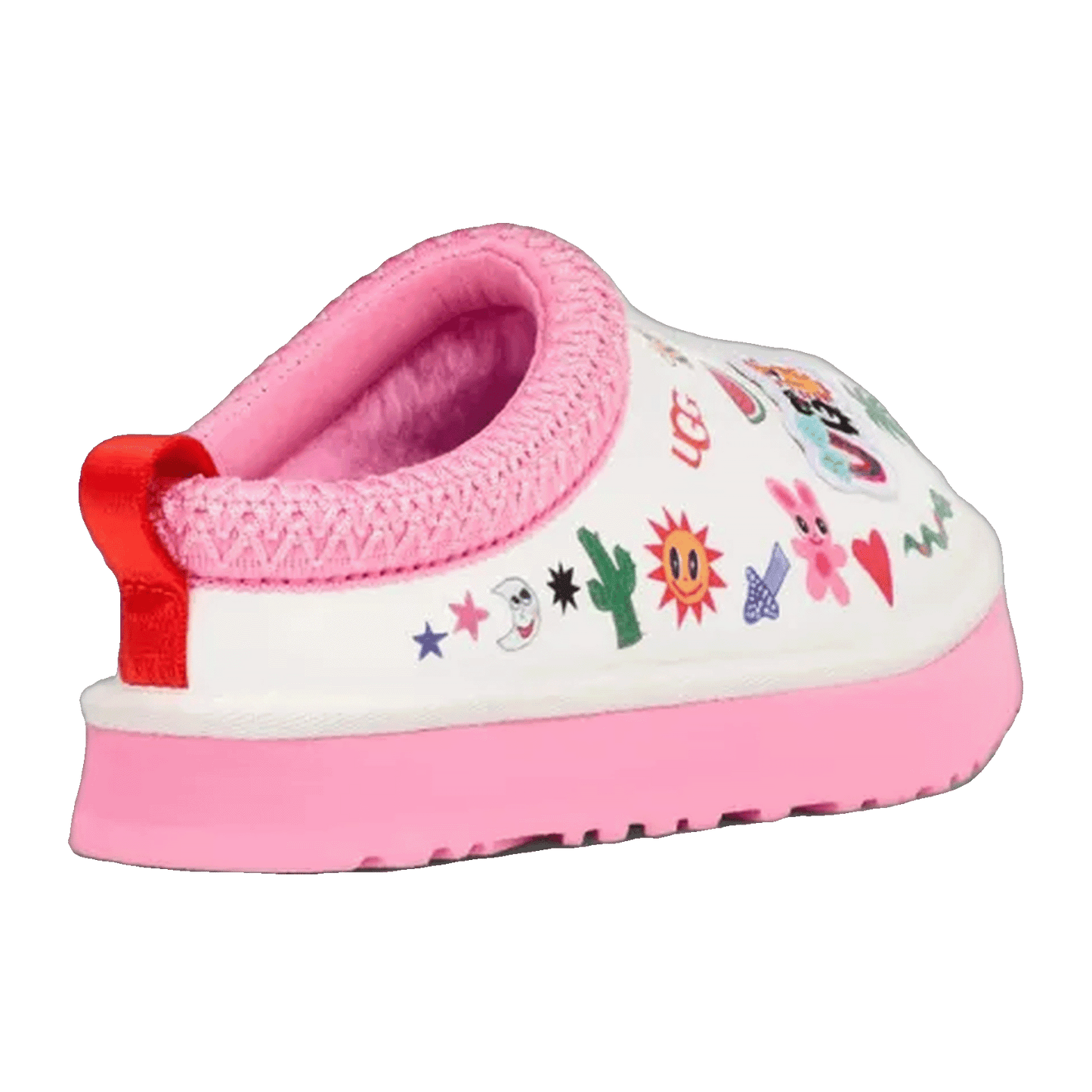 UGG Tazz Slipper Humberto Cruz Pop Sketch (Kids) Back