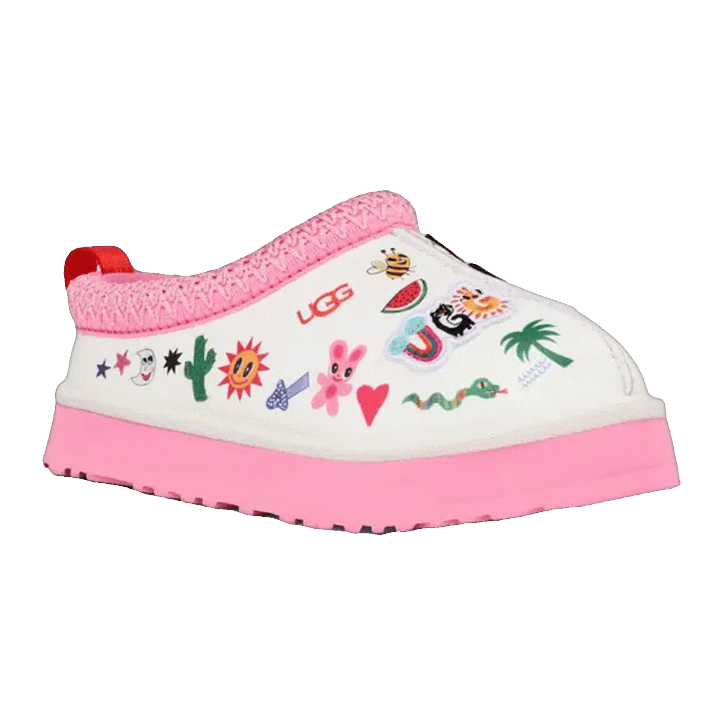 UGG Tazz Slipper Humberto Cruz Pop Sketch (Kids) Side