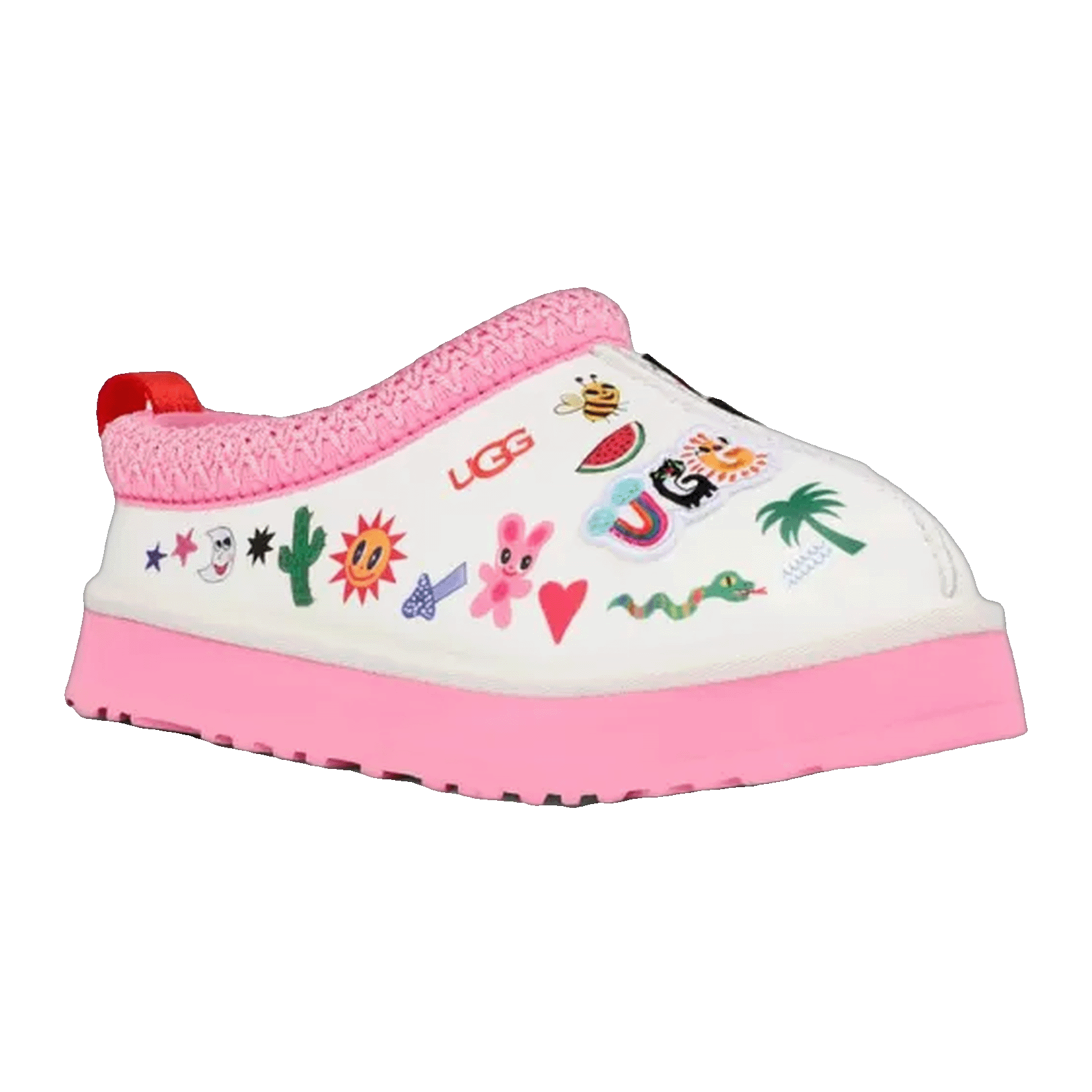 UGG Tazz Slipper Humberto Cruz Pop Sketch (Kids) Side