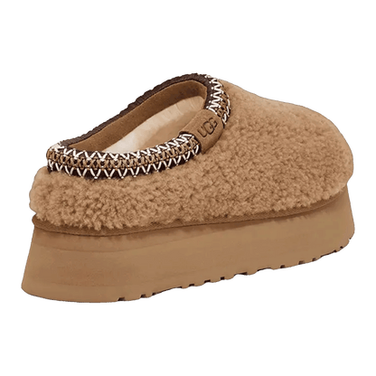 UGG Tazz Slipper Maxi Curly Chestnut (W) Back