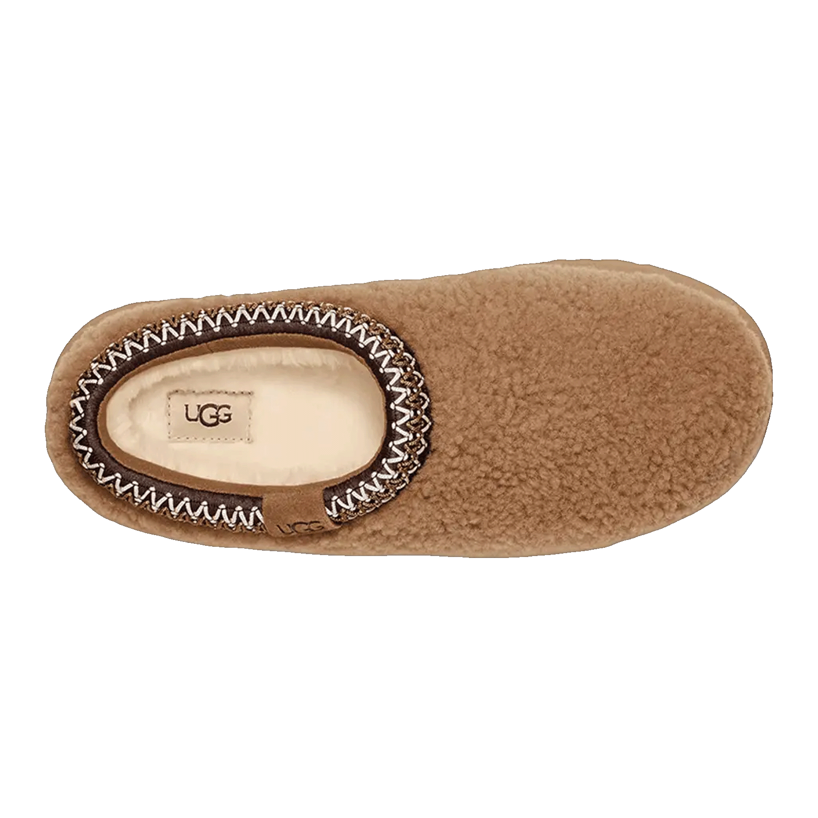 UGG Tazz Slipper Maxi Curly Chestnut (W) Oben