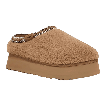 UGG Tazz Slipper Maxi Curly Chestnut (W) Side