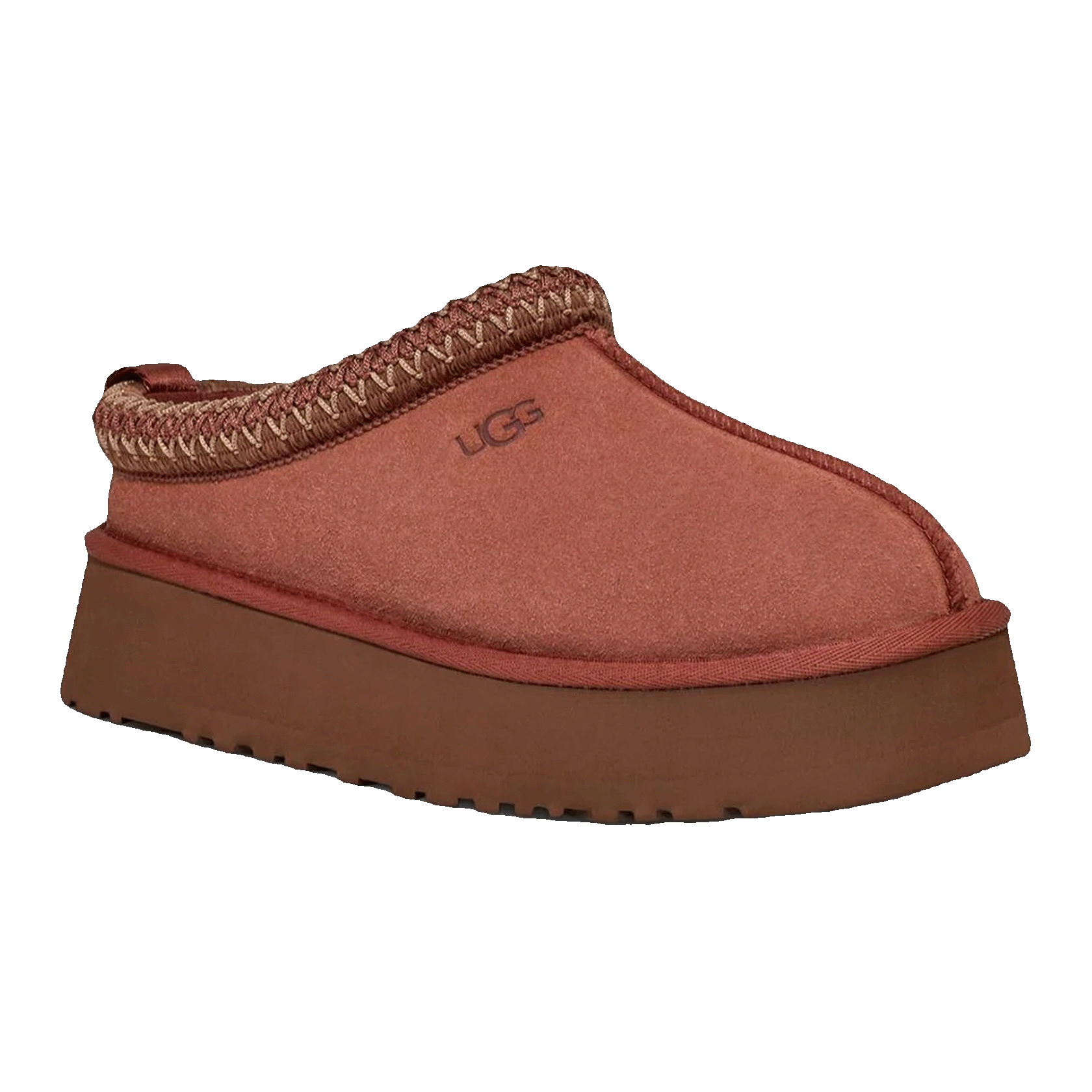 UGG Tazz Slipper Red Jasper (W) Side