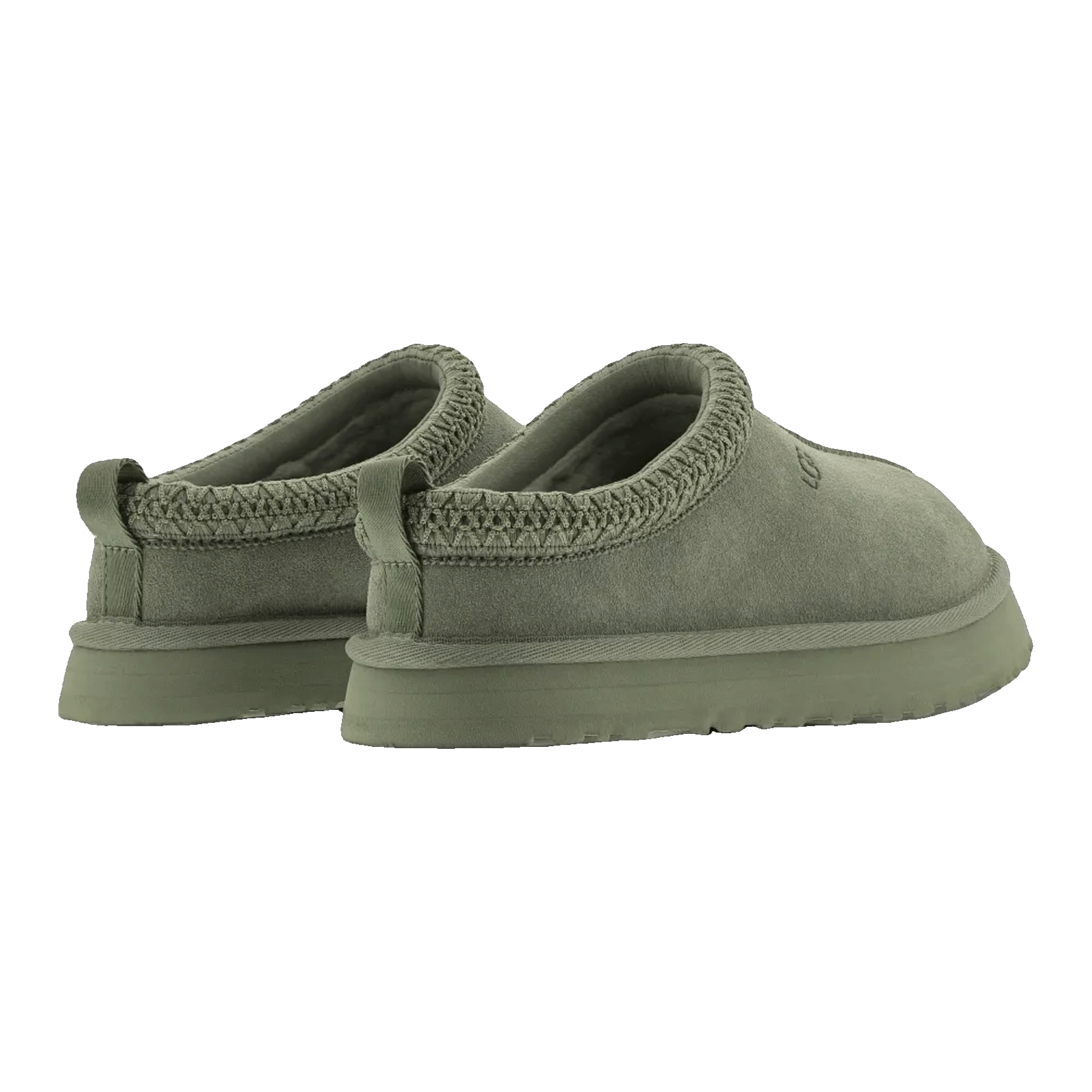 UGG Tazz Slipper Shaded Clover (Kids) Back